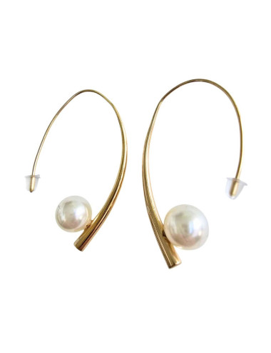 Orecchini acciaio barretta...