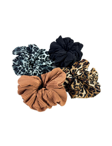 scrunchies “plissè leo”...