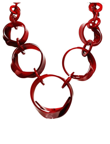 Collana in resina