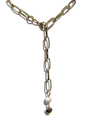 Collana lunga alluminio