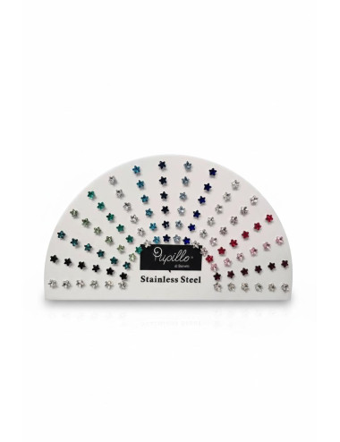 48 paia di orecchini...