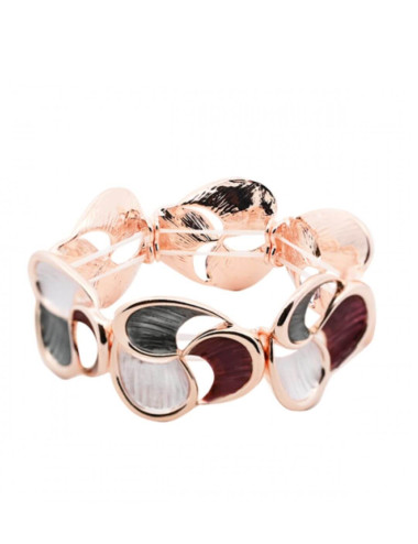 Bracciale metallo smalto