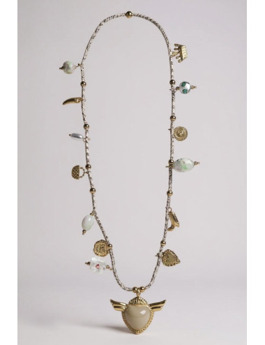 Collana acciaio 90cm...