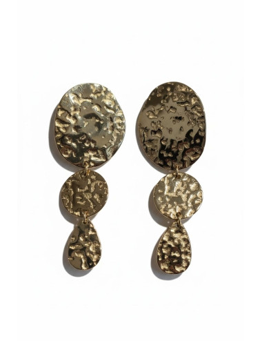 Orecchini acciaio triplo...